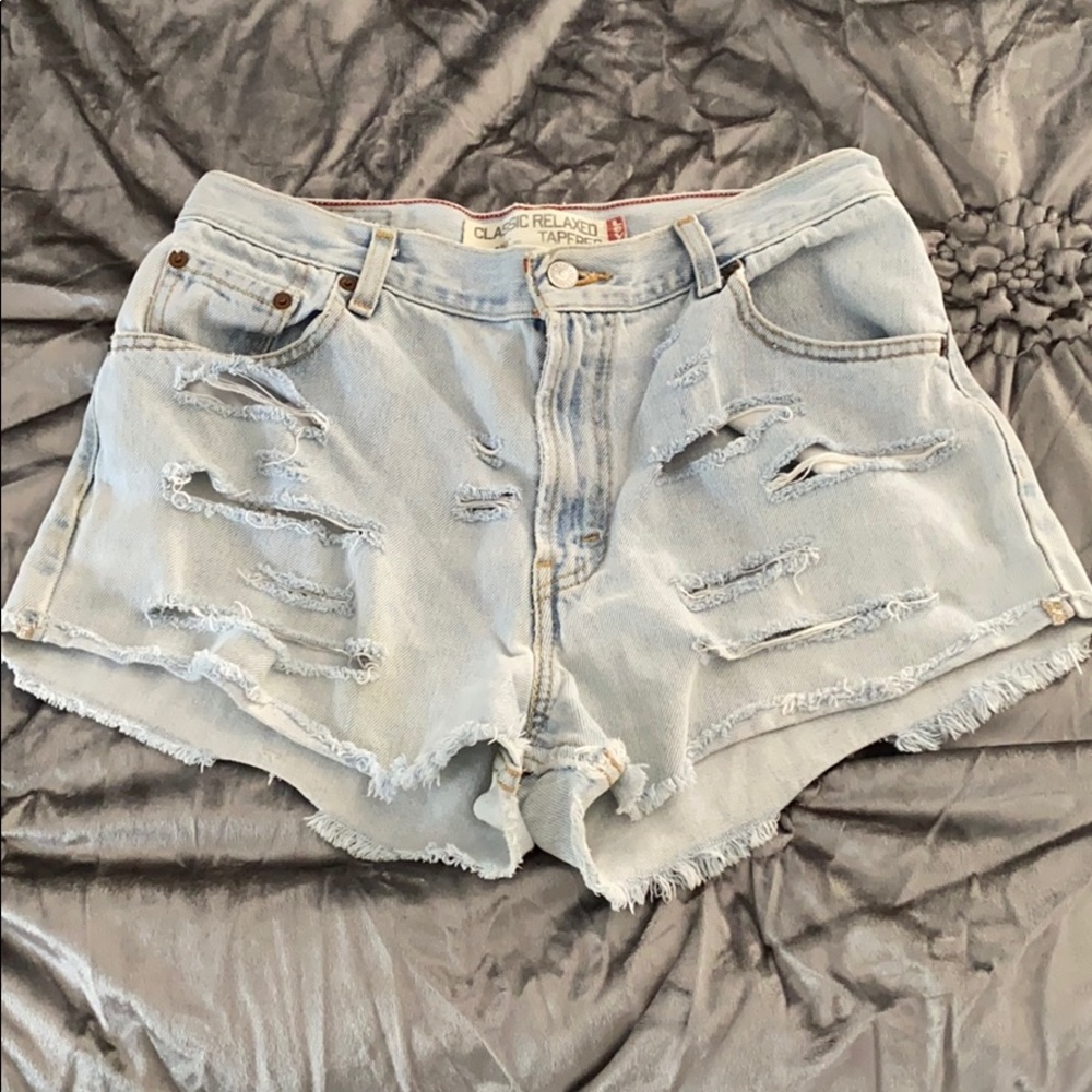 Vintage Levi Jean shorts